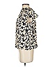 Ulla Johnson 100% Viscose Floral Ivory Short Sleeve Blouse Size 00 - photo 5