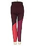 Athleta Color Block Burgundy Active Pants Size S - photo 2