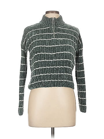 Pink Rose Turtleneck Sweater (view 1)