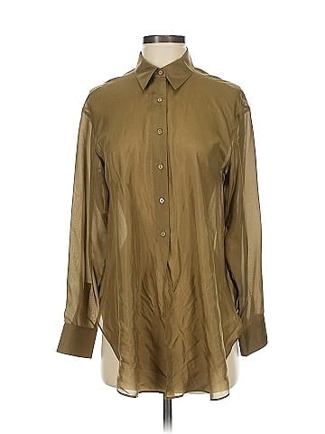 Massimo Dutti Long Sleeve Button-Down Shirt (view 1)