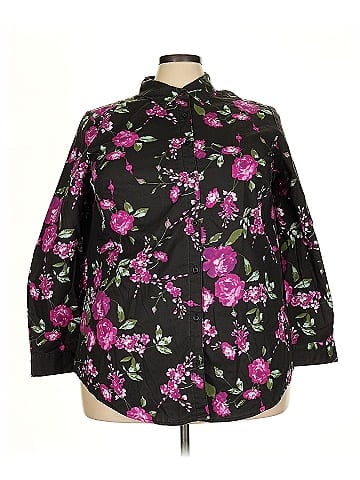 Roaman's 3/4 Sleeve Blouse (view 1)