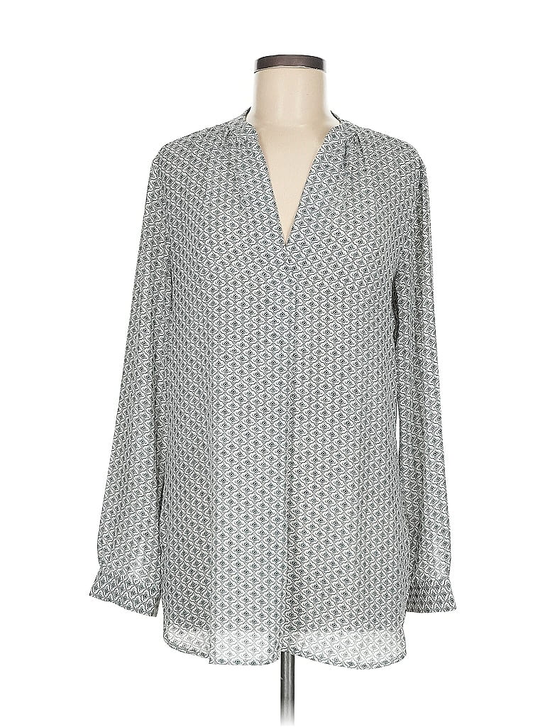 Pre-owned Ann Taylor Loft Casual Dress In Gray