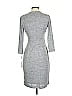 Calvin Klein Gray Silver Casual Dress Size 2 - photo 2