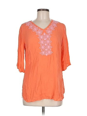 Lilly Pulitzer For Target 3/4 Sleeve Blouse (view 1)