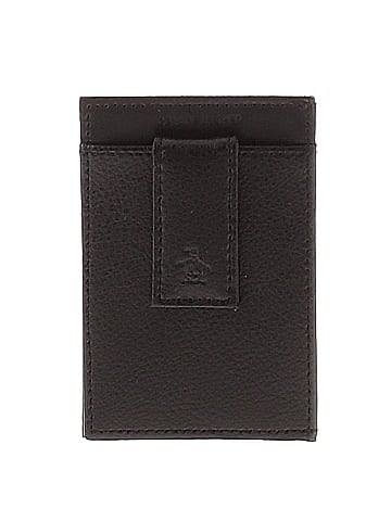 An Original Penguin by Munsingwear Leather Card Holder (view 2)