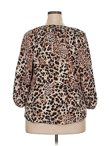 Adrienne Vittadini 3/4 Sleeve Blouse (view 2)