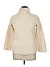 Balance Collection 100% Polyester Ivory Turtleneck Sweater Size XL - photo 1