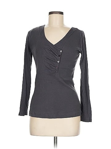 Three Dots Long Sleeve Henley (view 1)