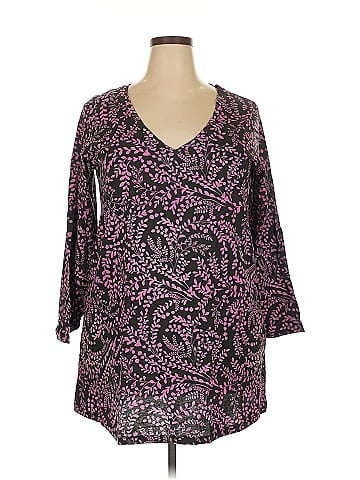 Roaman's 3/4 Sleeve T-Shirt (view 1)