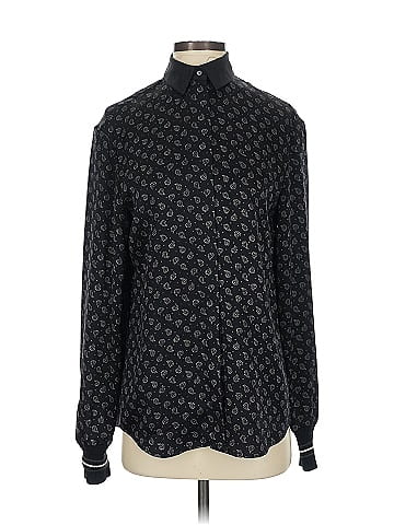 Jason Wu Long Sleeve Silk Top (view 1)