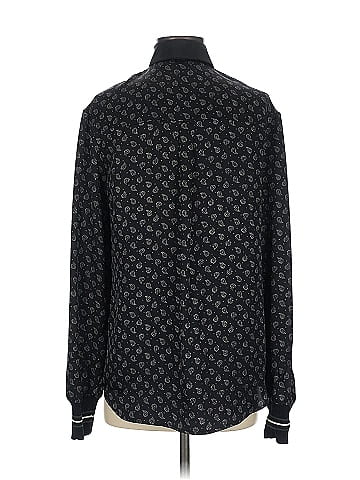 Jason Wu Long Sleeve Silk Top (view 2)