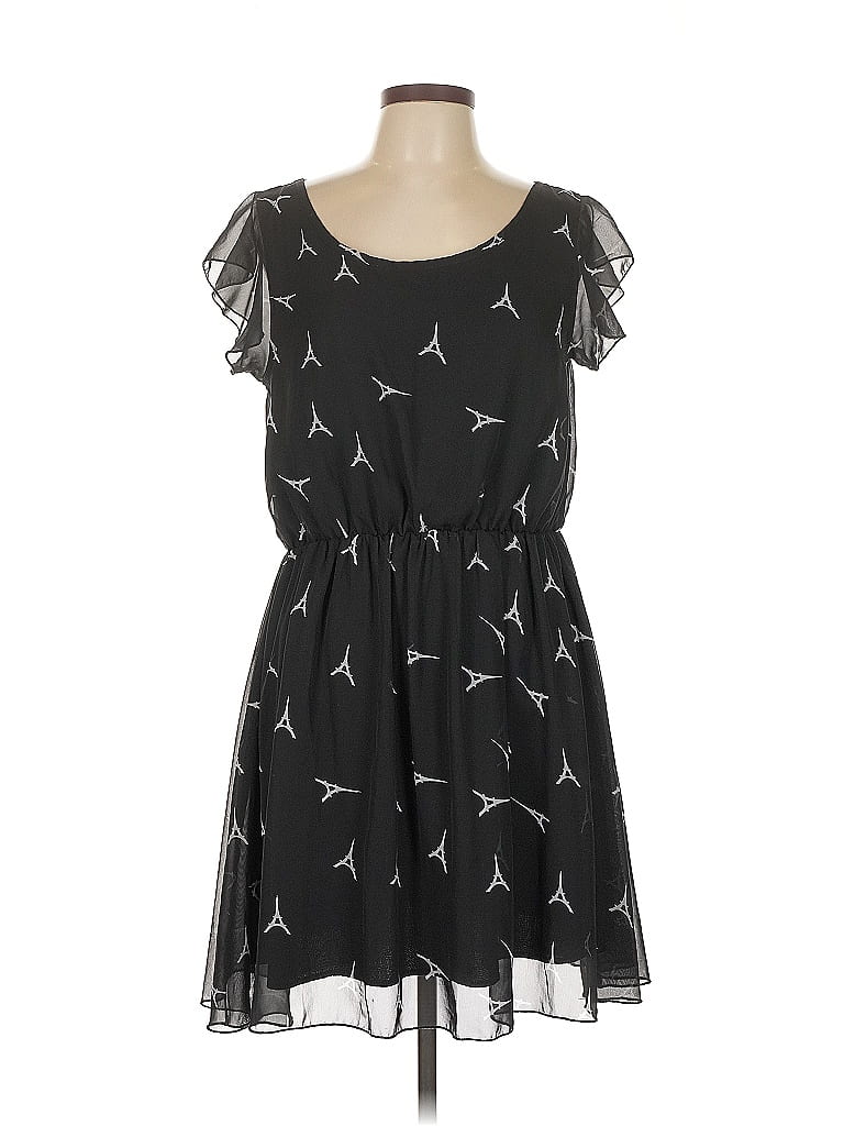 Pre-owned Molly Bracken Casual Dress In Black