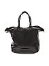 Madewell 100% Leather Solid Black Leather Satchel One size - photo 1