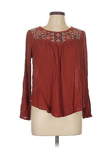 Xhilaration Long Sleeve Blouse (view 1)