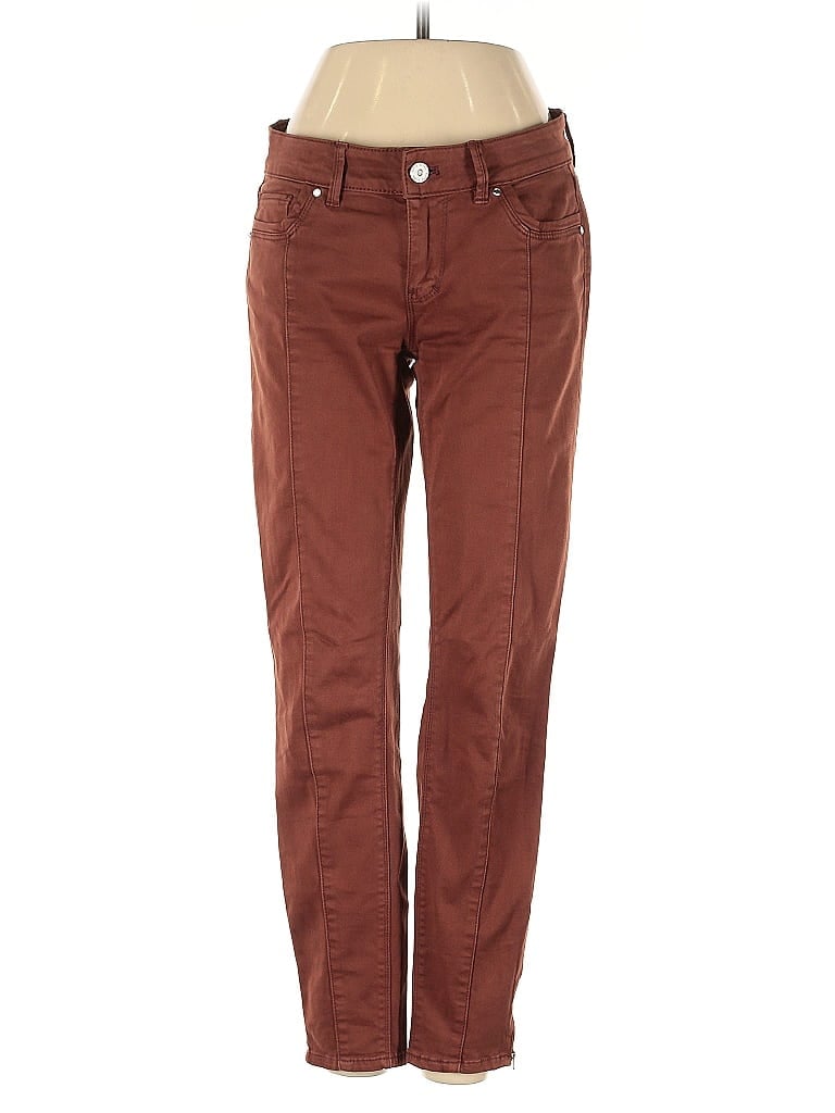 Pre-owned White House Black Market Jeans In Brown