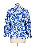 G by Giuliana Rancic Blue 3/4 Sleeve Blouse Size L - photo 2