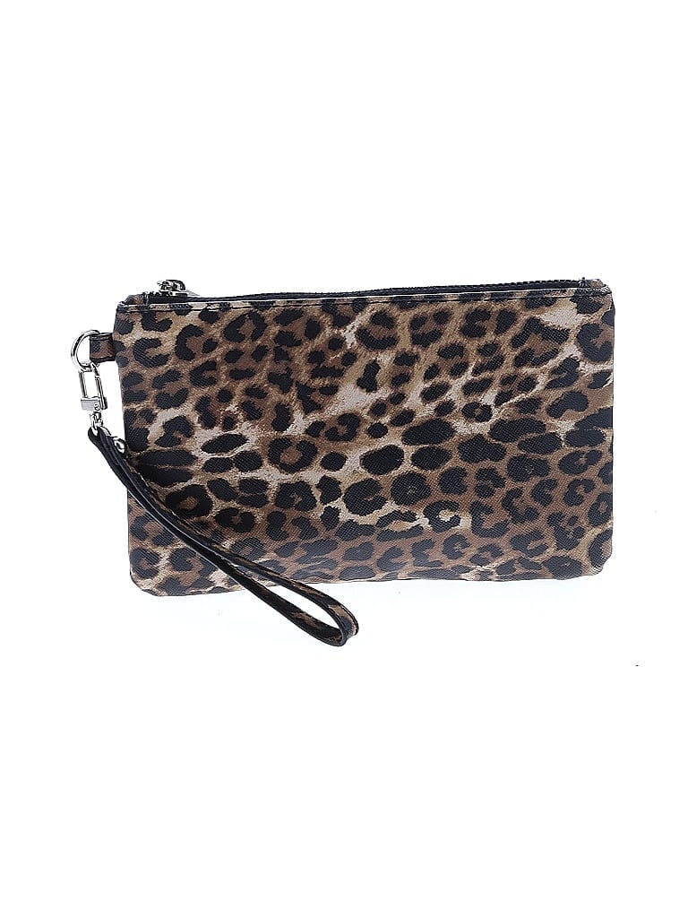 Pre-owned Express Wristlet In Brown