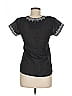 Assorted Brands Black Short Sleeve Blouse Size 28 waist - photo 2
