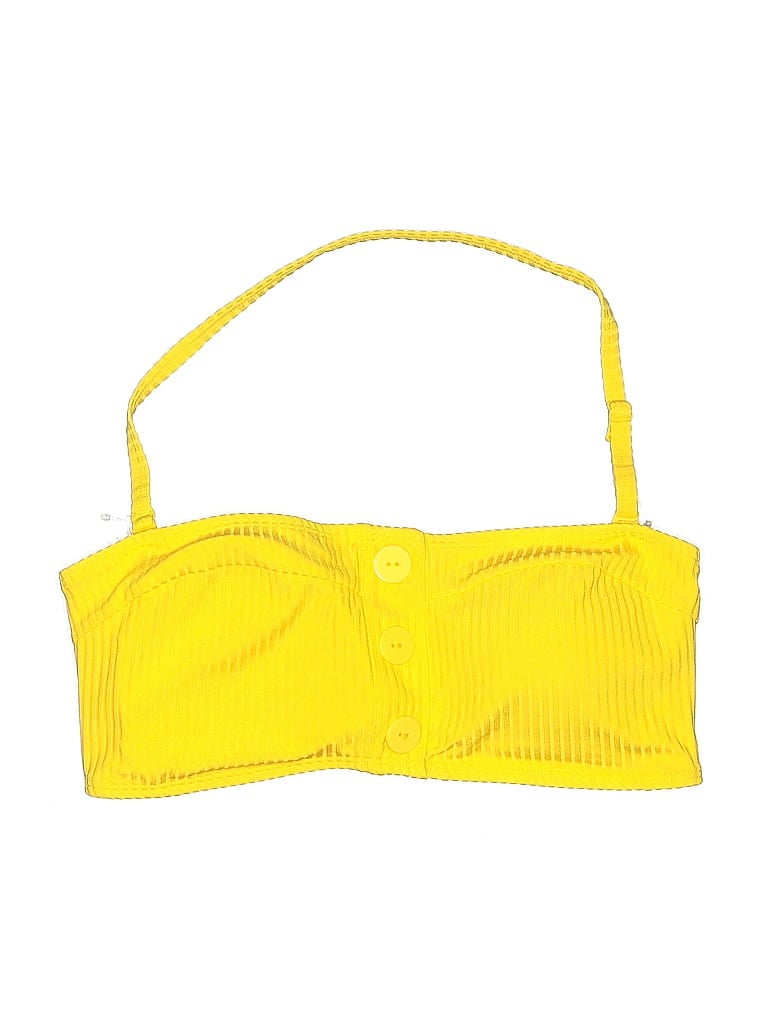 Profile Swimsuit Top Yellow Swimwear