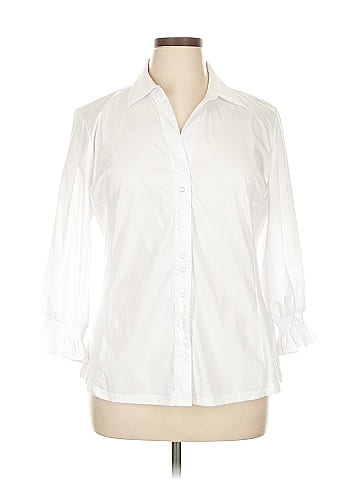 Zac & Rachel 3/4 Sleeve Button-Down Shirt (view 1)