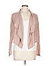 G by Giuliana Rancic 100% Polyester Pink Tan Cardigan Size L - photo 1