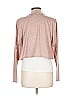 G by Giuliana Rancic 100% Polyester Pink Tan Cardigan Size L - photo 2
