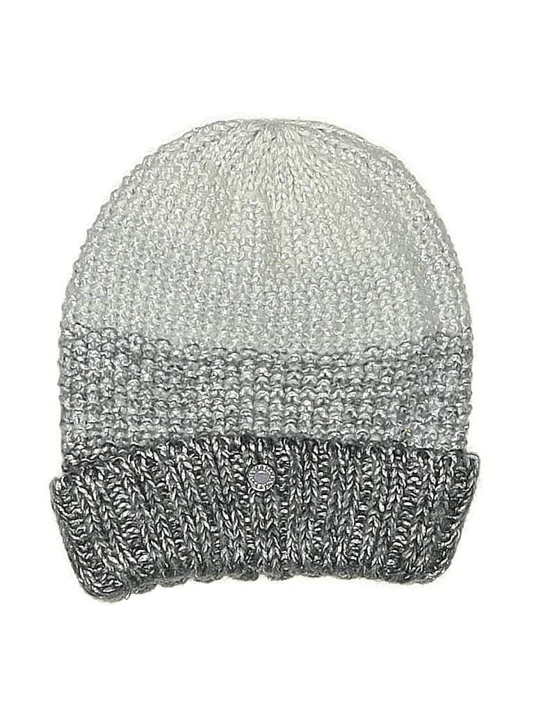 Pre-owned Express Beanie Hat In Gray