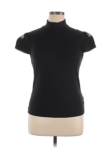 AK Anne Klein Short Sleeve Top (view 1)