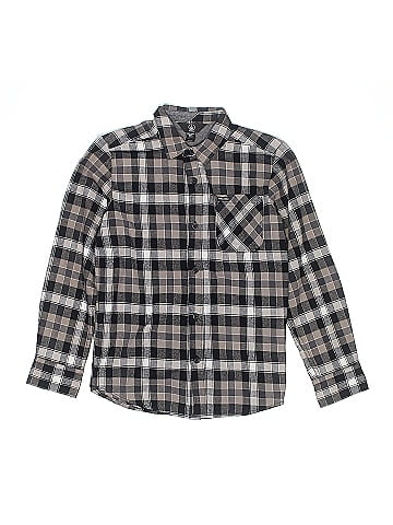 Volcom Long Sleeve Button-Down Shirt (view 1)