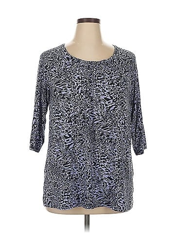 Dana Buchman 3/4 Sleeve Blouse (view 1)