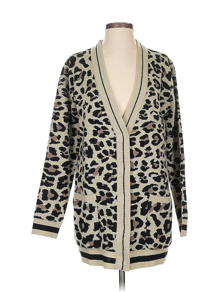 Pre-owned Venus Cardigan Sweater In Brown