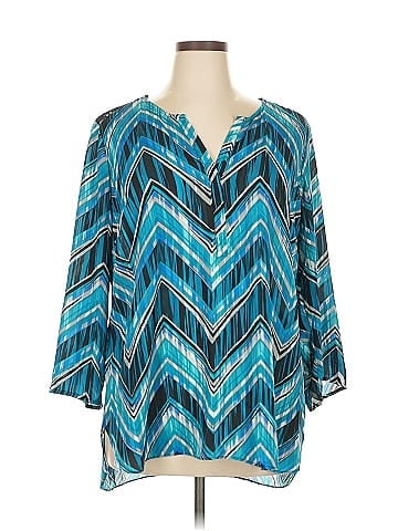 Zac & Rachel 3/4 Sleeve Blouse (view 1)