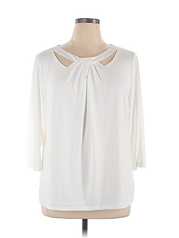 Kasper 3/4 Sleeve Blouse (view 1)