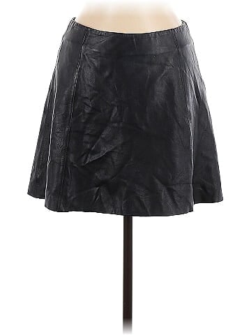 Veda Leather Skirt (view 1)