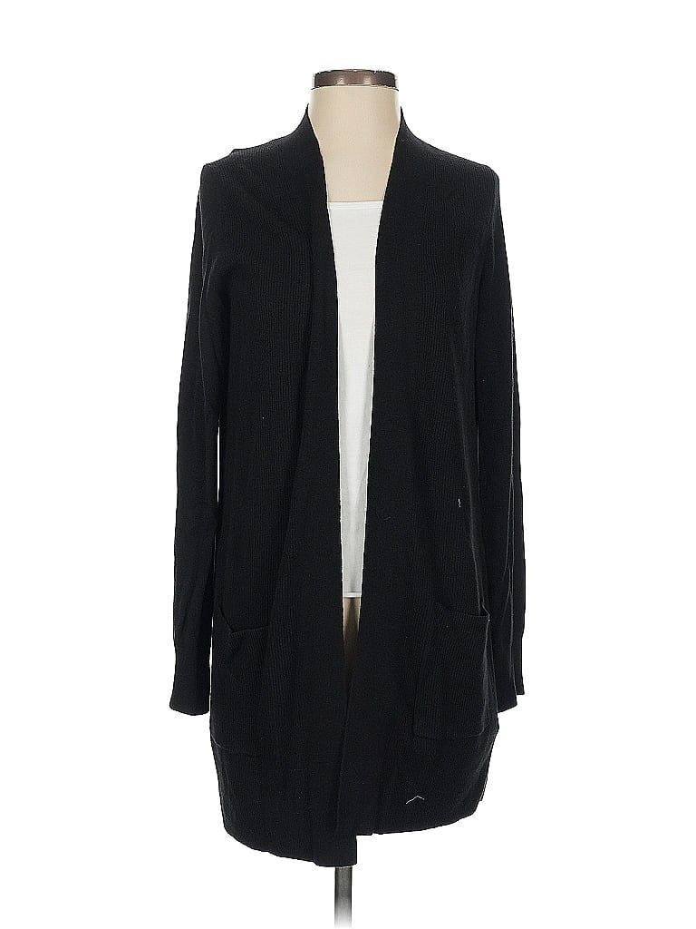 Pre-owned Gap Cardigan Sweater In Black