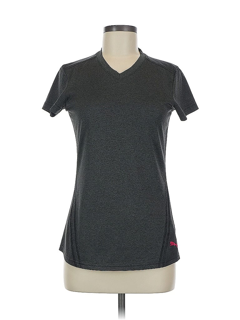 Pre-owned Puma Active T-shirt In Gray