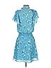 Parker 100% Polyester Blue Casual Dress Size XS - photo 2