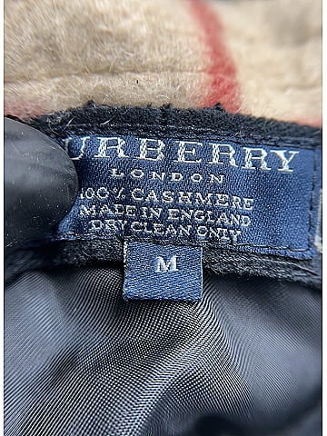 Burberry Cashmere Nova Check Bucket Hat (view 2)