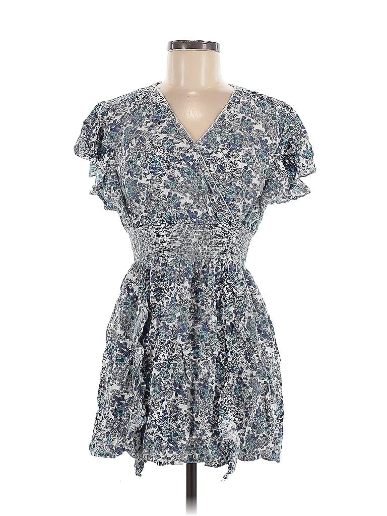 Pre-owned Japna Casual Dress In Blue