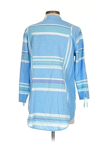 Habitat 3/4 Sleeve Button-Down Shirt (view 2)