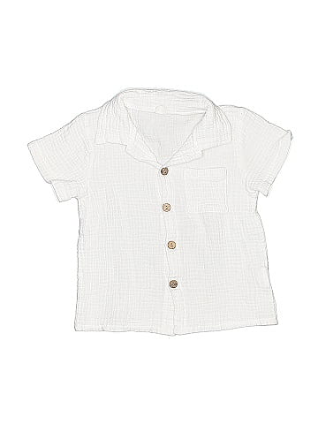 Unbranded Short Sleeve Button-Down Shirt (view 1)
