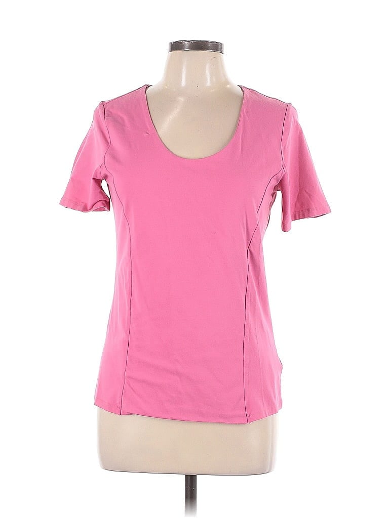 Pre-owned Tahari Short Sleeve T-shirt In Pink