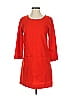 J.Crew Solid Red Casual Dress Size 0 - photo 1