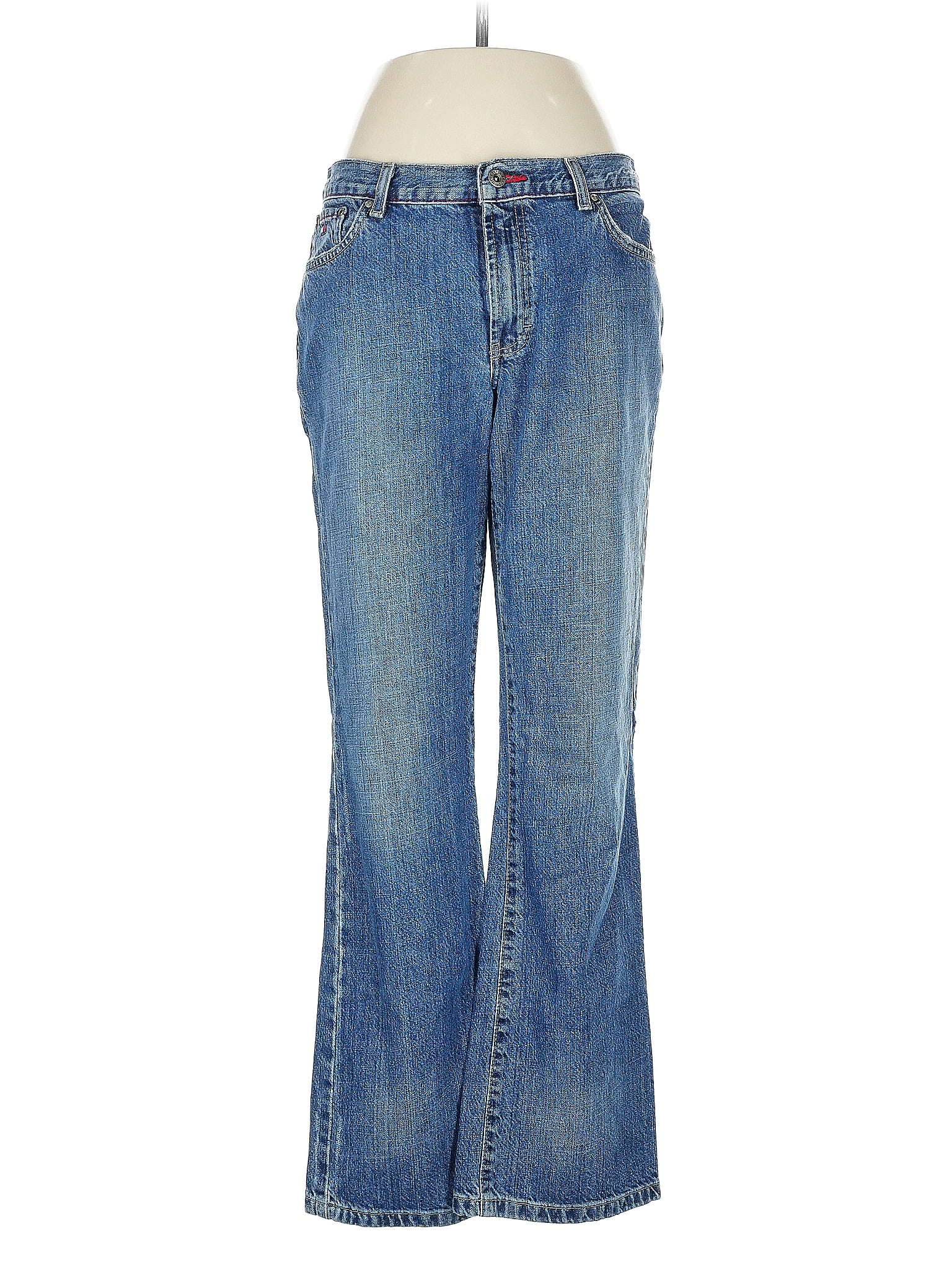 Tommy Hilfiger Hearts Blue Jeans Size 8