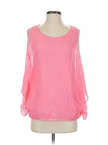 Diane von Furstenberg 3/4 Sleeve Silk Top (view 1)