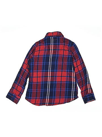 Justice Long Sleeve Button-Down Shirt (view 2)