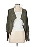 G by Giuliana Rancic 100% Polyester Green Cardigan Size L - photo 1
