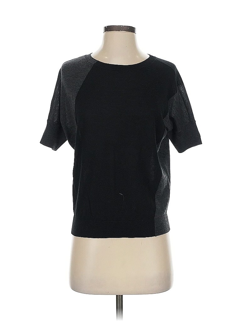 Pre-owned Ann Taylor Factory Pullover Sweater In Black