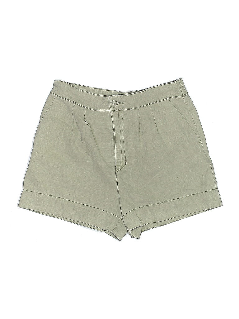 Click to view more detailed imagery on our partner's website Pre-owned Joie Khaki Shorts In Green