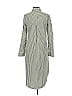 Akris Punto 100% Baumwolle Gray Casual Dress Size 2 - photo 2